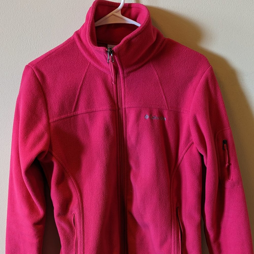 Columbia Women's Full Zip Fleece Jacket - Size Small